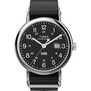 Foto 1 | Reloj Timex Weekender con Funda de 40 mm y Correa Negra para Hombre - Venta Internacional