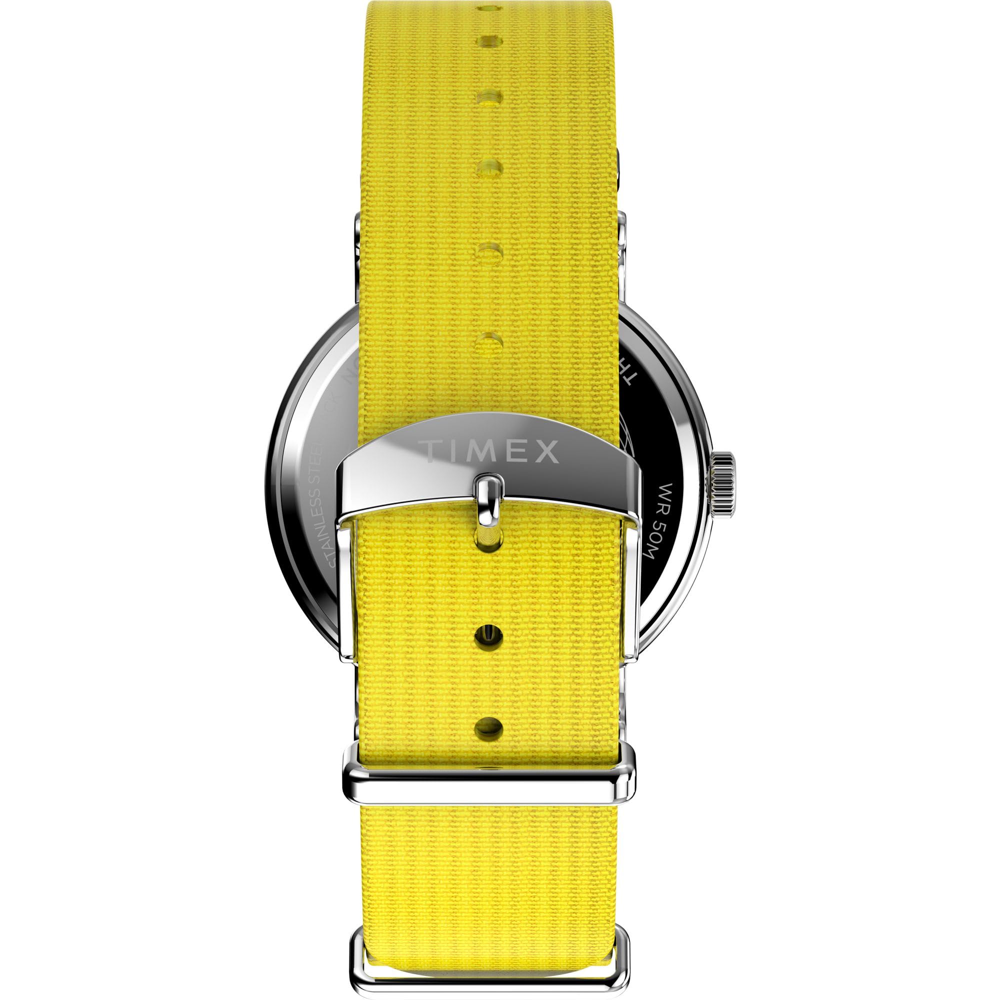 Foto 3 | Reloj Timex Weekender con Correa Amarilla - Venta Internacional