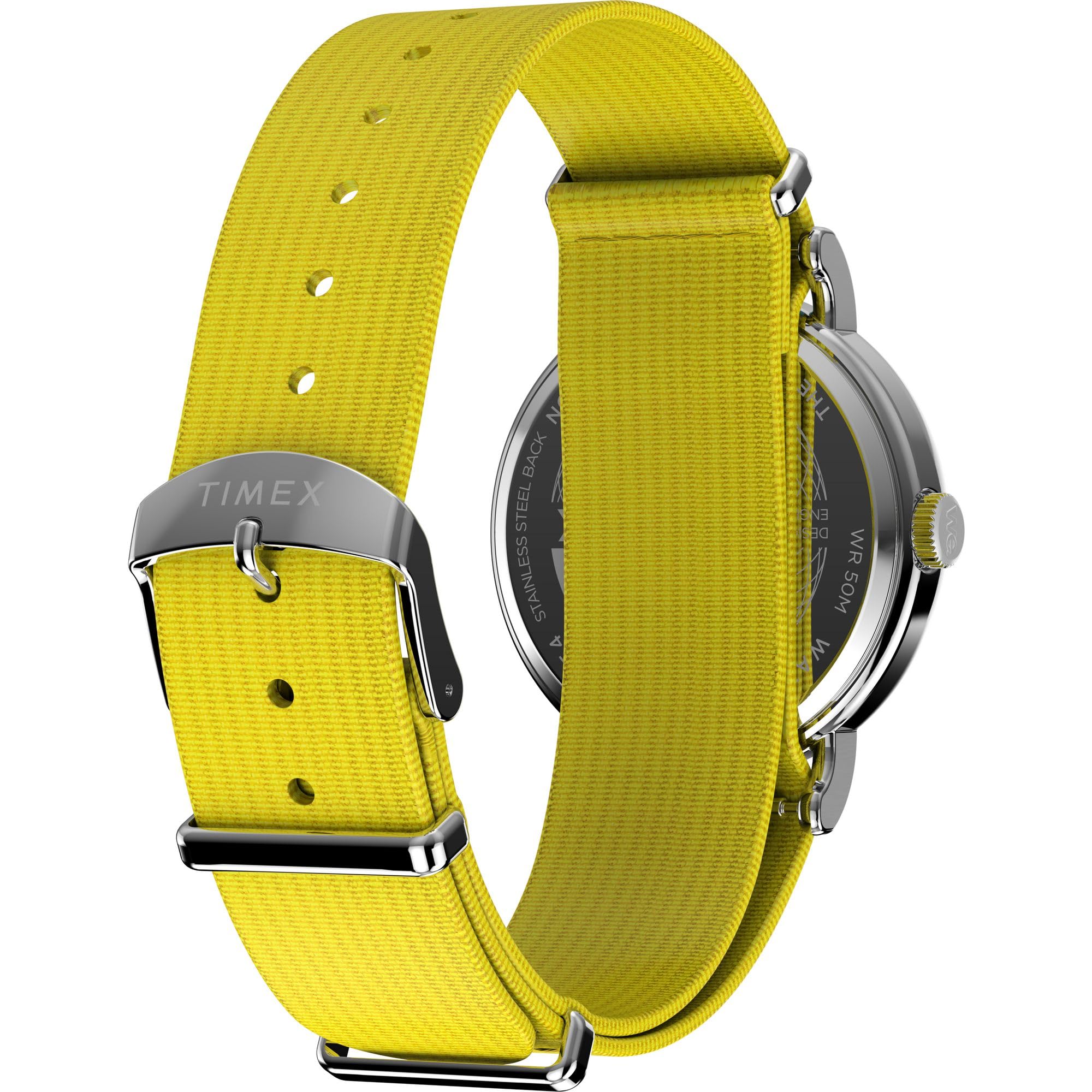 Foto 6 pulgar | Reloj Timex Weekender con Correa Amarilla - Venta Internacional