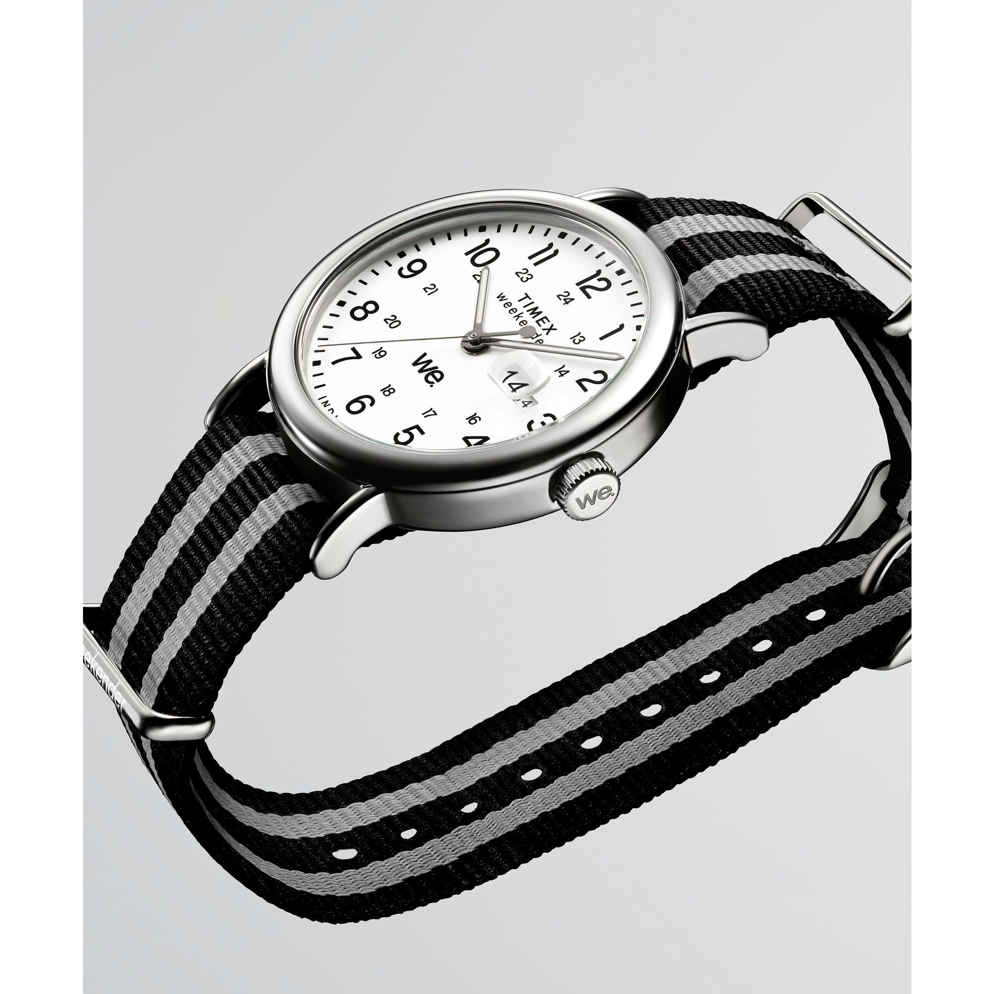 Foto 7 pulgar | Reloj Timex Weekender con Funda de 40 mm y Correa Gris para Hombre - Venta Internacional