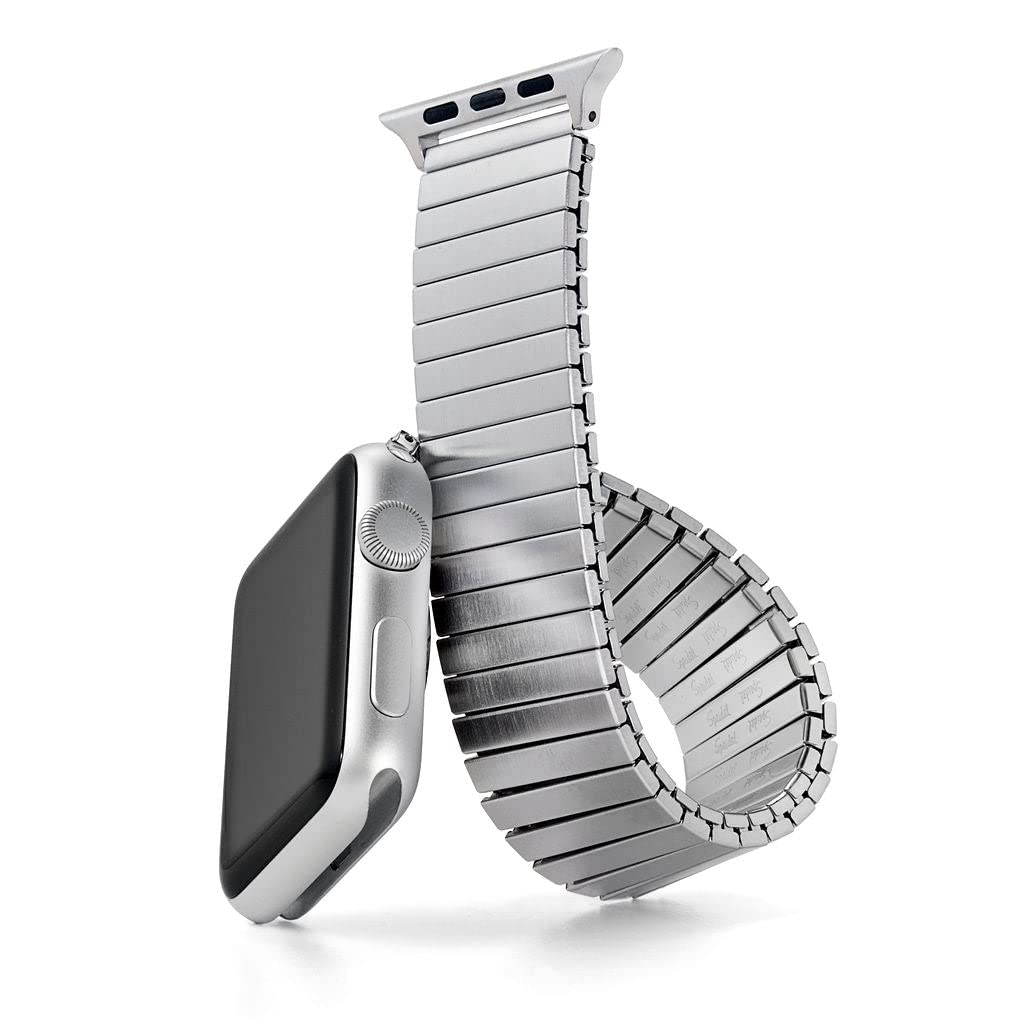 Foto 2 pulgar | Correa De Reloj Speidel Twist-o-flex De Acero Cepillado Para Apple Watch - Venta Internacional.