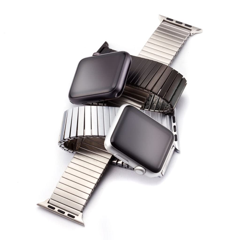 Foto 4 pulgar | Correa De Reloj Speidel Twist-o-flex De Acero Cepillado Para Apple Watch - Venta Internacional.