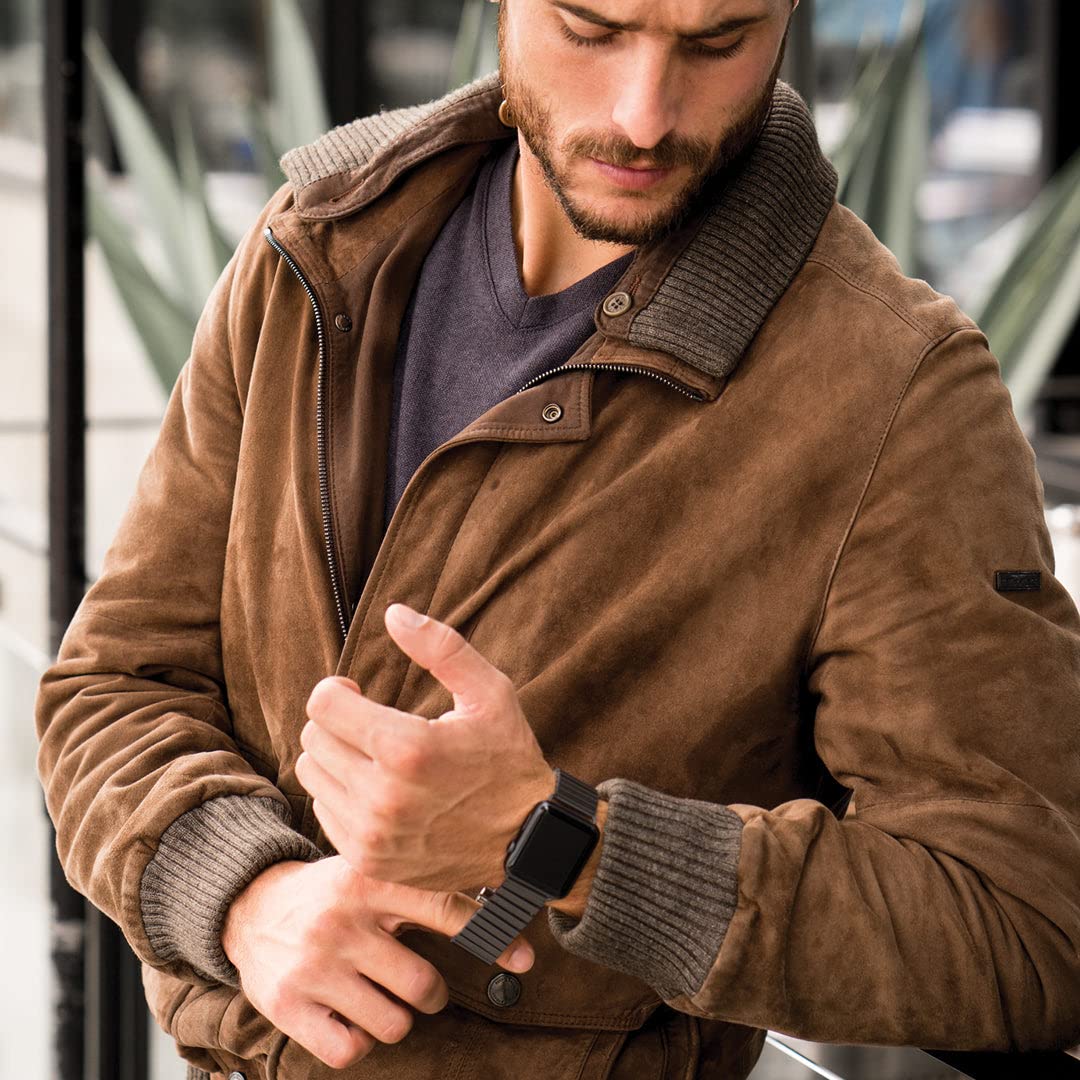 Foto 5 pulgar | Correa De Reloj Speidel Twist-o-flex De Acero Cepillado Para Apple Watch - Venta Internacional.