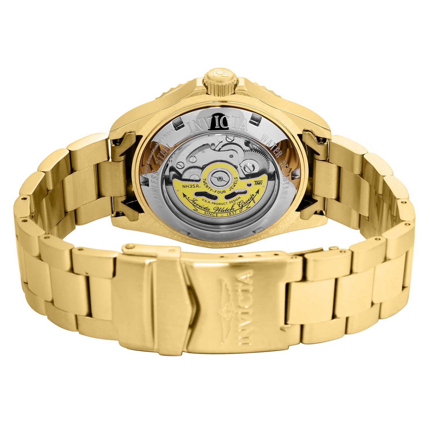 Foto 5 pulgar | Reloj Invicta Pro Diver 9010ob Para Hombre, Acero Inoxidable En Tono Dorado - Venta Internacional.