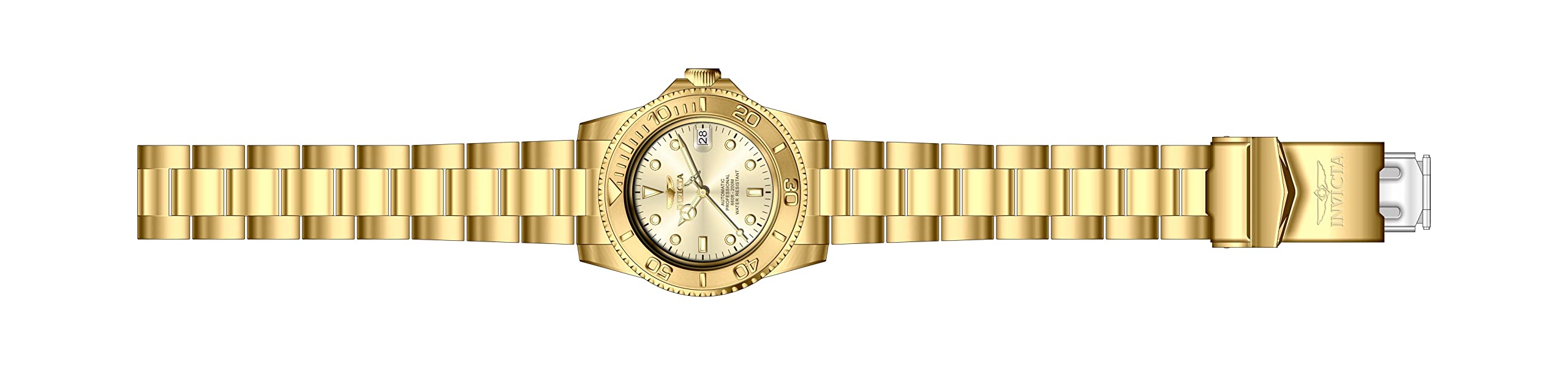 Foto 6 pulgar | Reloj Invicta Pro Diver 9010ob Para Hombre, Acero Inoxidable En Tono Dorado - Venta Internacional.