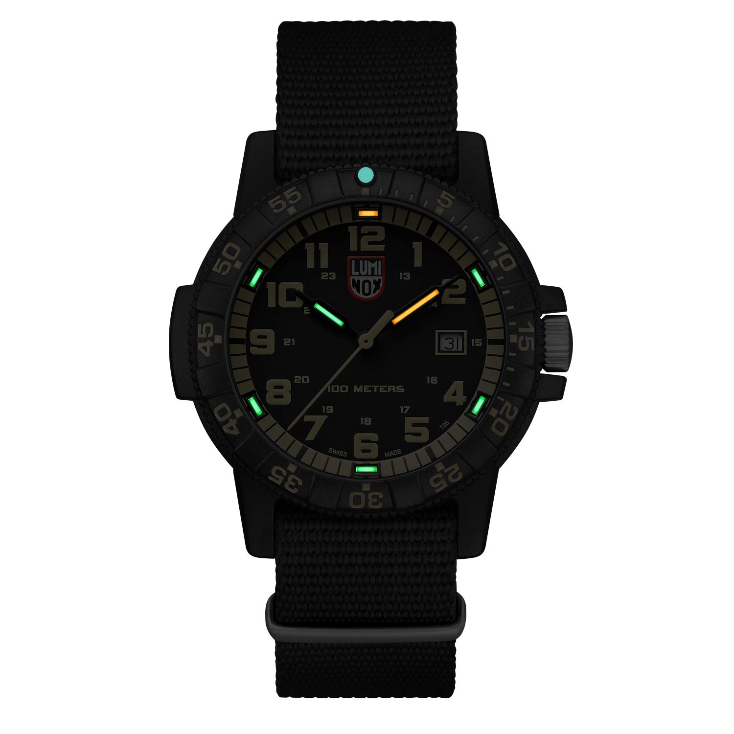 Foto 5 | Reloj Luminox Leatherback Sea Turtle Para Hombre, Resistente Al Agua Hasta 100 M - Venta Internacional.