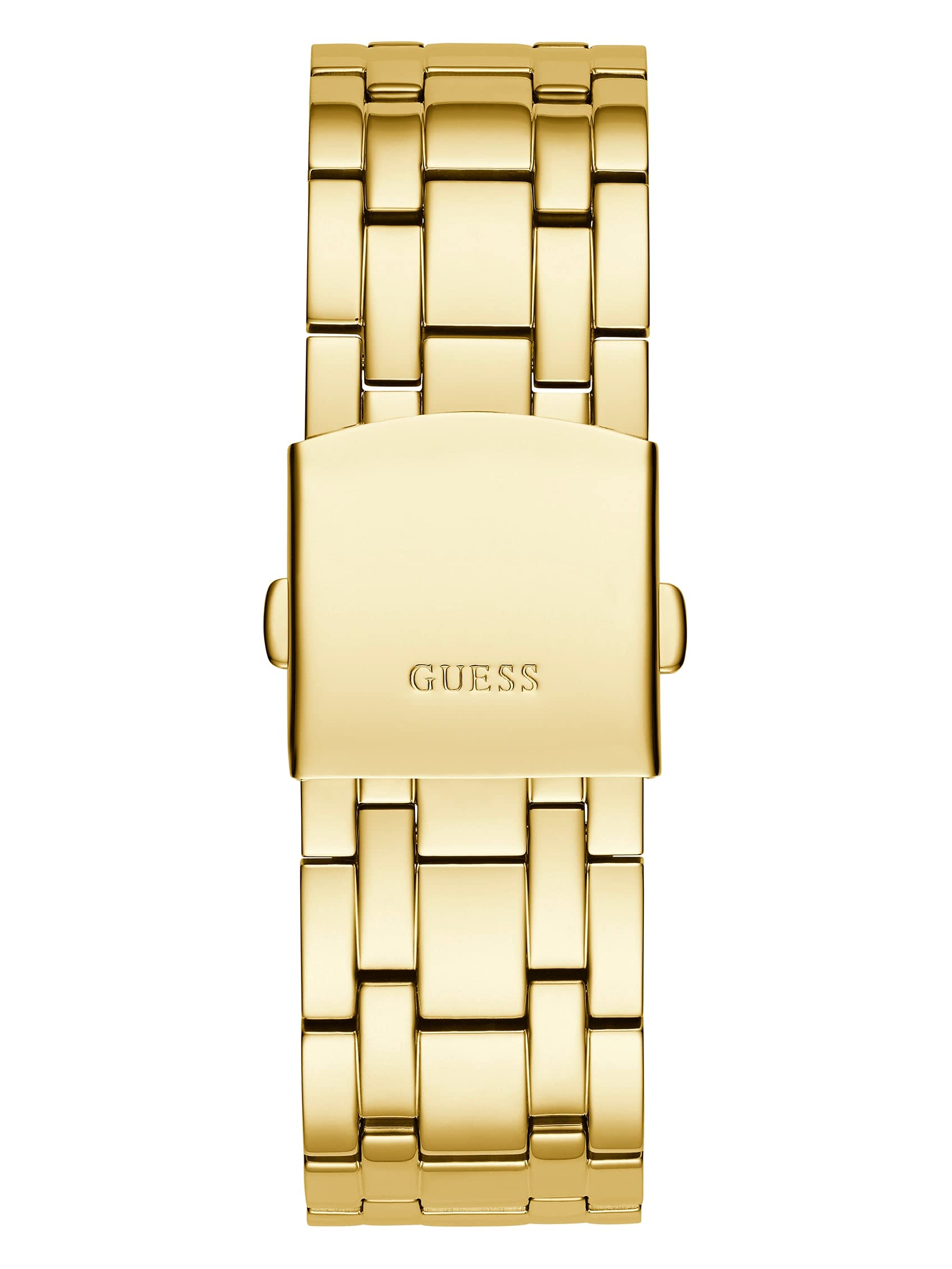 Foto 4 pulgar | Reloj Deportivo Para Hombre Guess, Multifunción, 44 Mm, Acero Inoxidable En Tono Dorado - Venta Internacional.