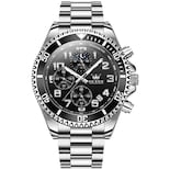 Reloj Olevs Para Hombre, Plateado, Negro, Clásico Y Lujoso, Reloj De Vestir Para Hombre, Reloj De Ac - Venta Interna