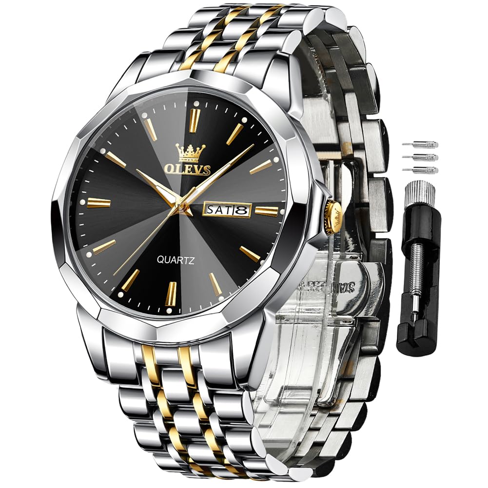 Foto 2 pulgar | Reloj De Pulsera Olevs Business Dress Analog Quartz Para Hombre - Venta Internacional.