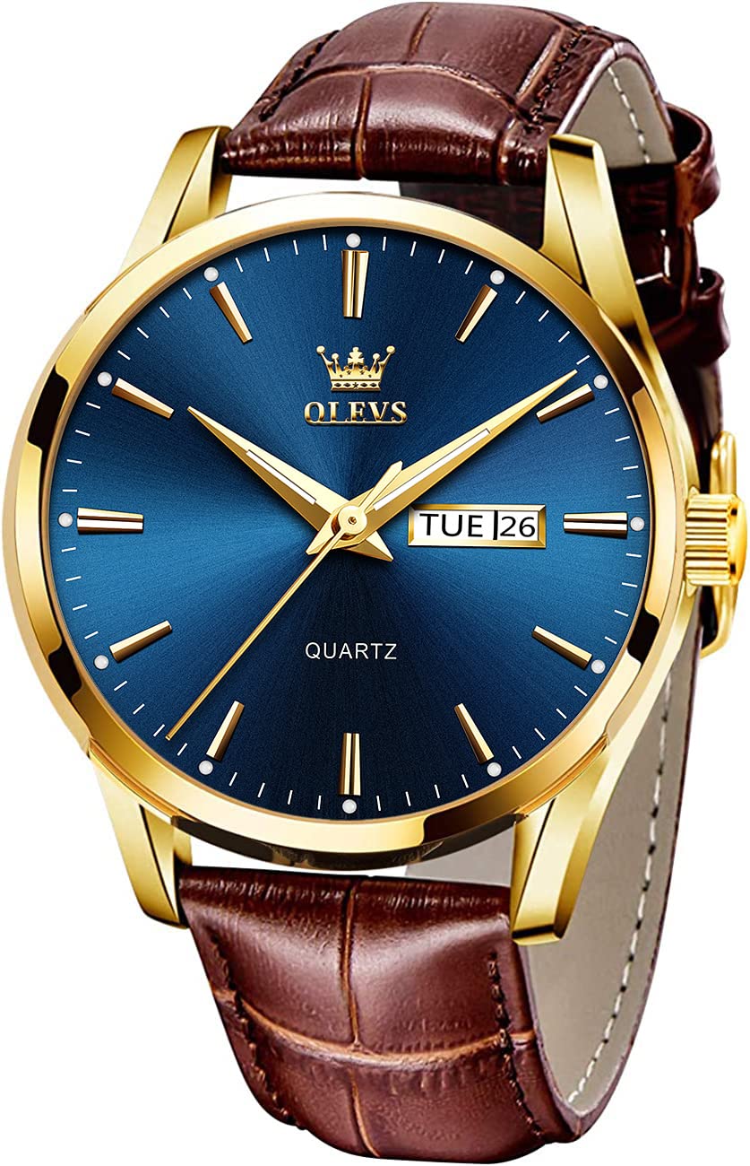 Foto 2 pulgar | Reloj Olevs Fashion Business Dress Analog Quartz Para Hombre - Venta Internacional.