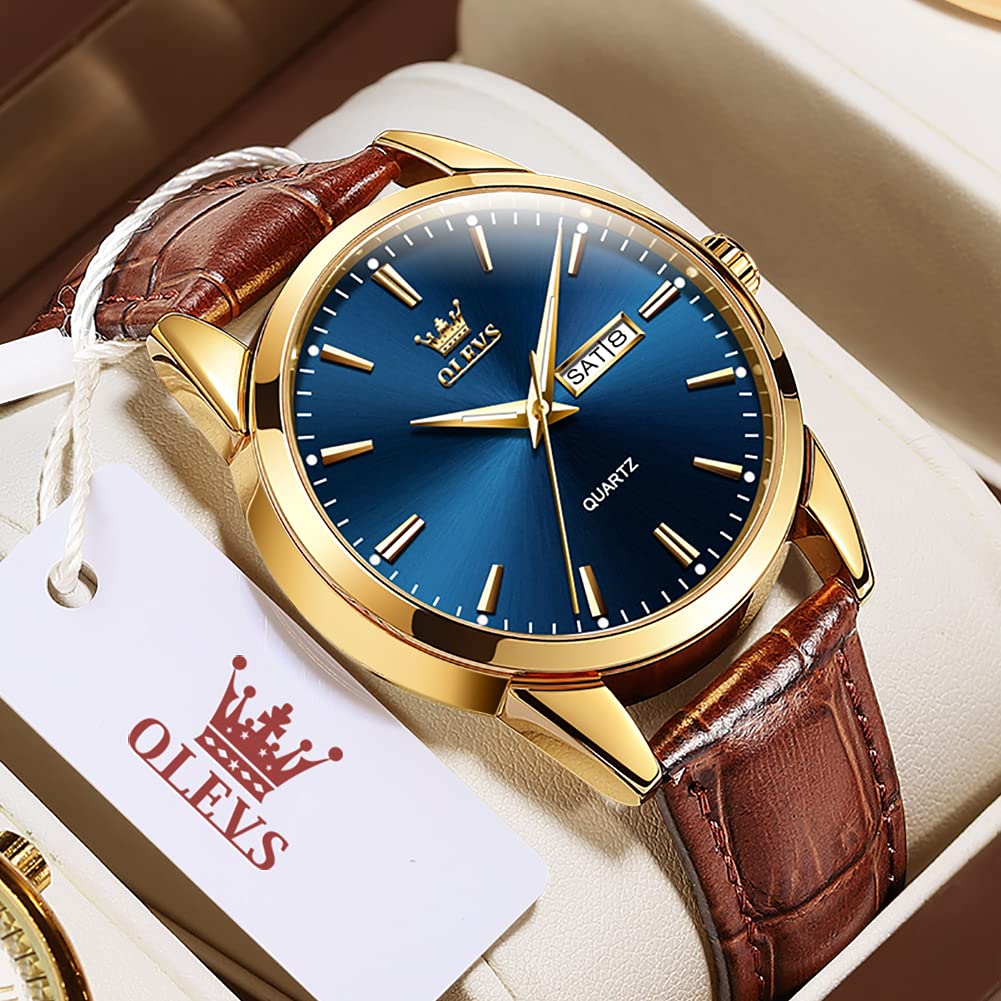 Foto 5 pulgar | Reloj Olevs Fashion Business Dress Analog Quartz Para Hombre - Venta Internacional.