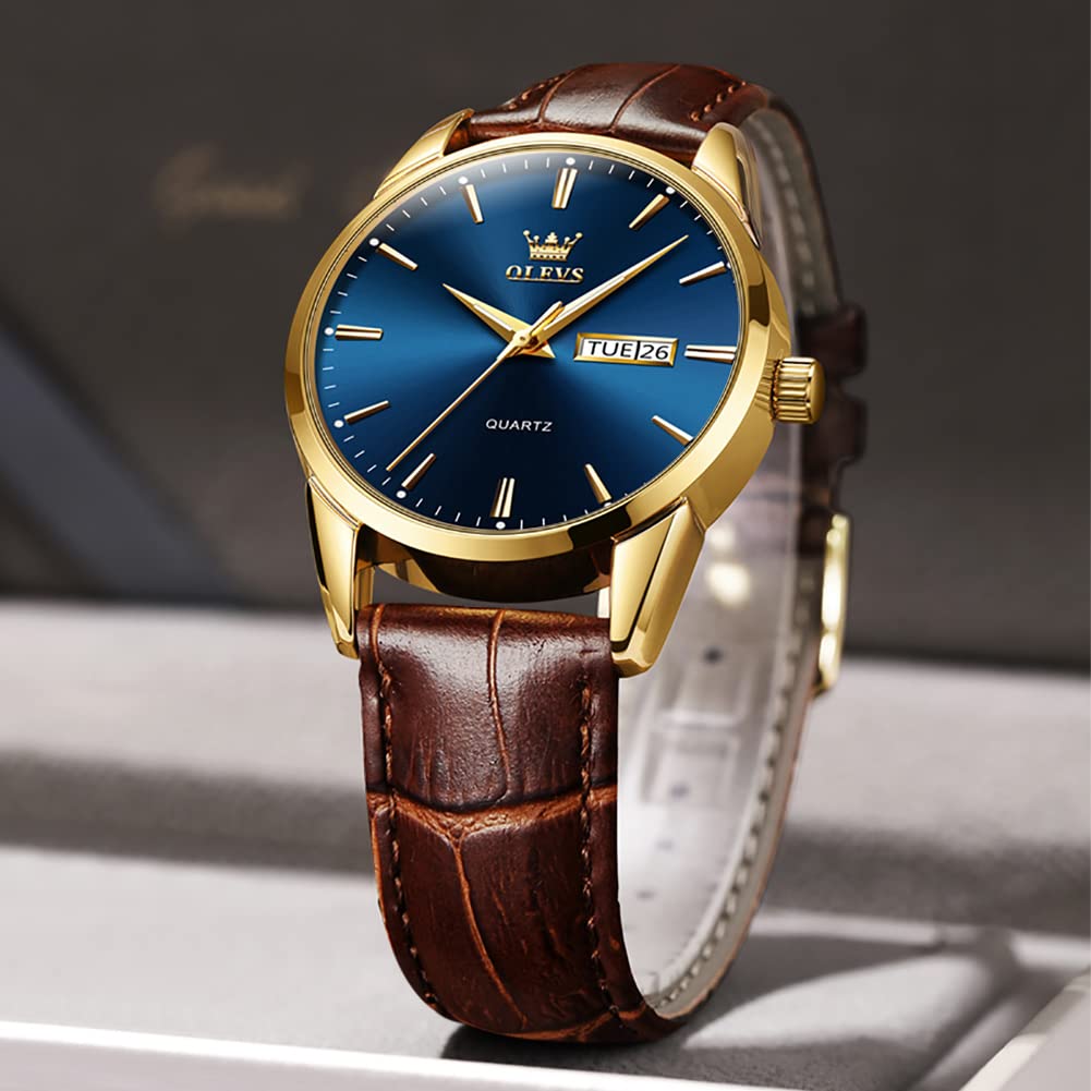 Foto 7 pulgar | Reloj Olevs Fashion Business Dress Analog Quartz Para Hombre - Venta Internacional.