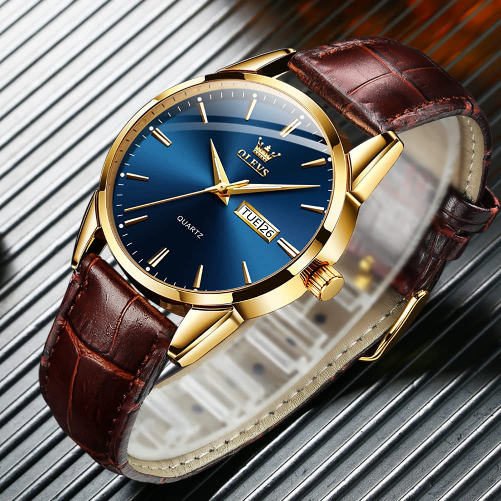 Foto 8 pulgar | Reloj Olevs Fashion Business Dress Analog Quartz Para Hombre - Venta Internacional.