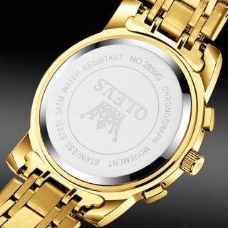 Foto 3 | Reloj De Pulsera Olevs Chronograph Quartz De Acero Inoxidable Para Hombre - Venta Internacional.