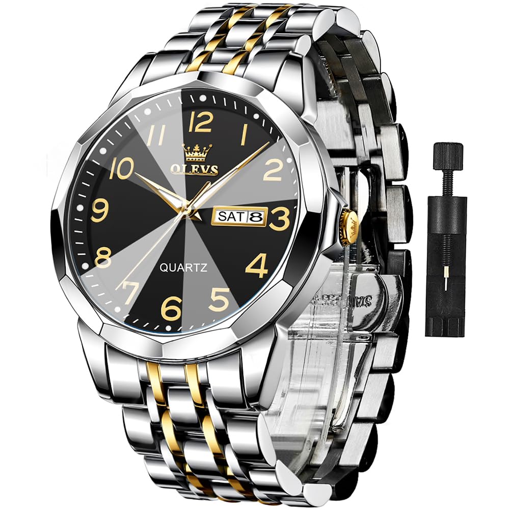 Foto 2 pulgar | Reloj Olevs Business Dress Diamond Analog Quartz Para Hombre - Venta Internacional.