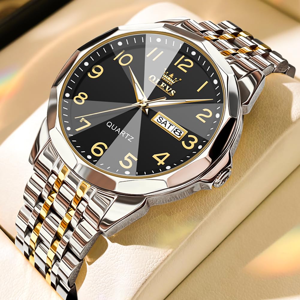 Foto 3 | Reloj Olevs Business Dress Diamond Analog Quartz Para Hombre - Venta Internacional.