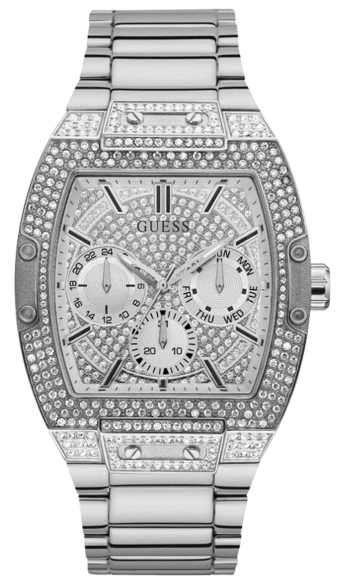 Foto 2 pulgar | Reloj Analógico de Cuarzo Guess GW0094G1 Acero Inoxidable para Hombre - Venta Internacional