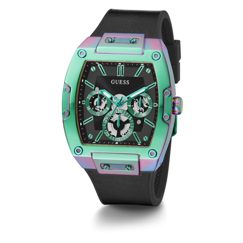 Foto 5 | Reloj Guess con Correa Negra 43 mm para Hombre - Venta Internacional