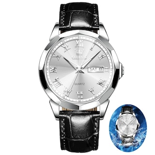 Foto 1 | Reloj Olevs Leather para Hombre - Venta Internacional