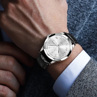 Foto 3 | Reloj Olevs Leather para Hombre - Venta Internacional