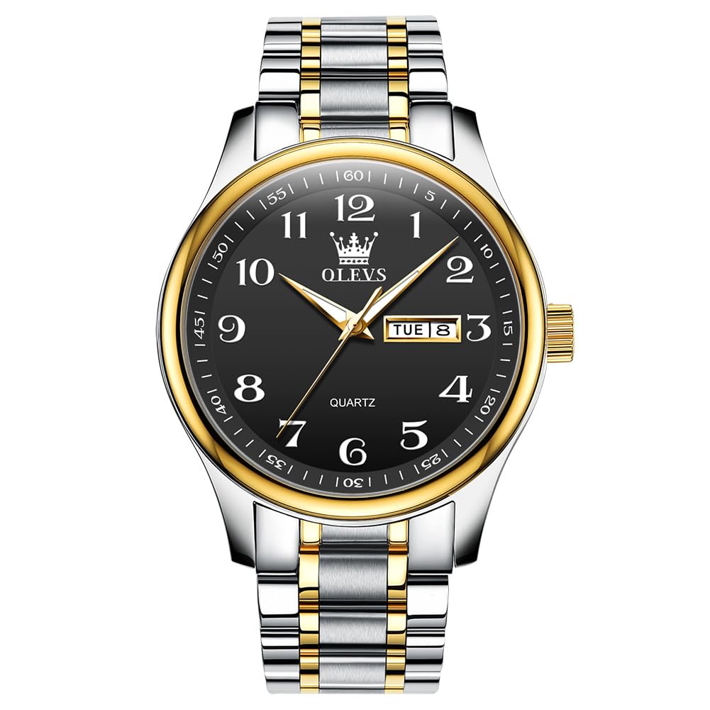 Reloj Olevs de Cuarzo de Acero Inoxidable para Hombre - Venta Internacional