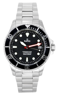 Foto 1 | Reloj Diver Ratio Freediver Con Cristal De Zafiro Resistente Al Agua Hasta 200 M - Venta Internacional.