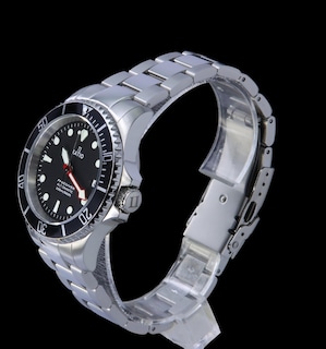 Foto 2 | Reloj Diver Ratio Freediver Con Cristal De Zafiro Resistente Al Agua Hasta 200 M - Venta Internacional.