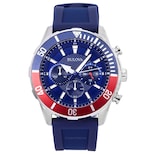 Reloj Bulova Sports Chronograph 98k111 Con Correa De Silicona Para Hombre - Venta Internacional.