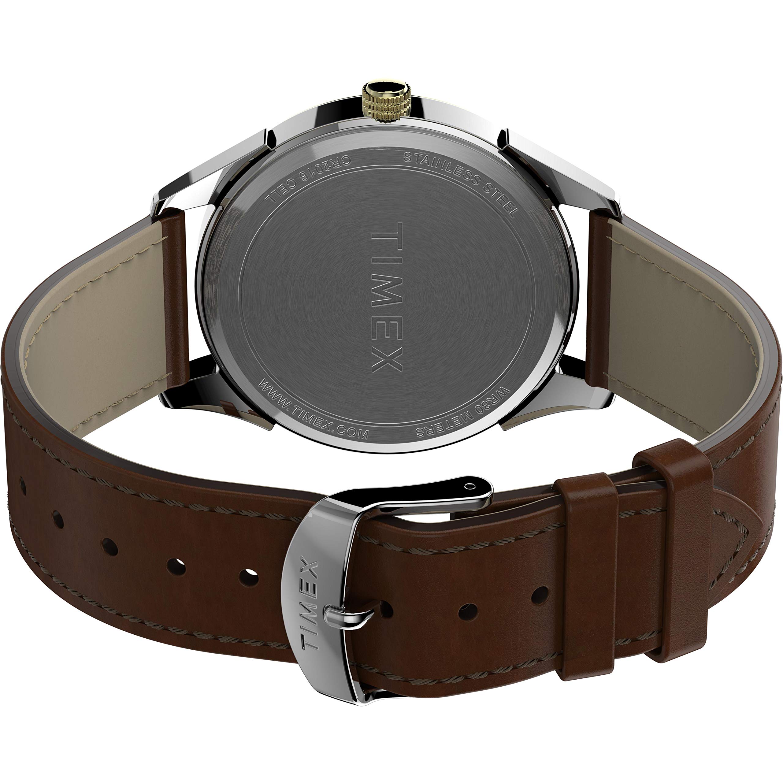 Foto 3 pulgar | Reloj Timex Briarwood Tw2t67000 Para Hombre, Correa De Piel - Venta Internacional.