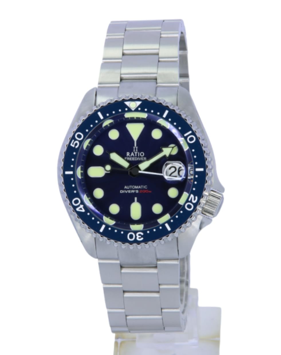 Foto 1 | Reloj De Buceo Ratio Freediver Con Cristal De Zafiro, 200 M, Resistente Al Agua - Venta Internacional.