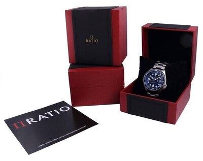 Foto 7 | Reloj De Buceo Ratio Freediver Con Cristal De Zafiro, 200 M, Resistente Al Agua - Venta Internacional.