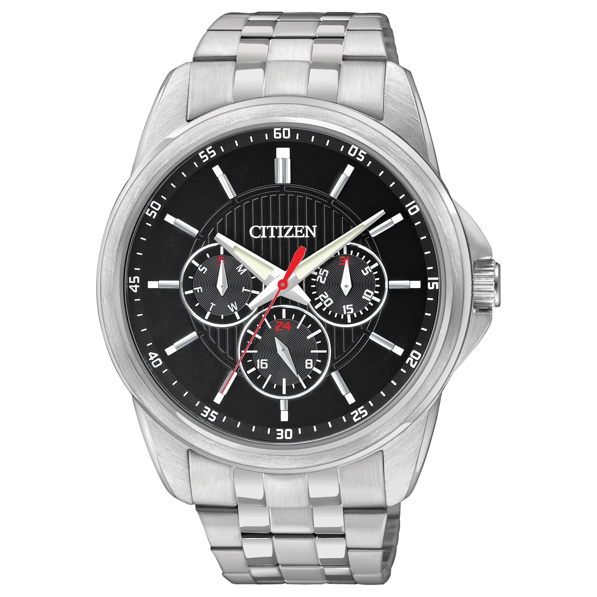Foto 2 pulgar | Reloj Citizen Quartz Ag8340-58e Para Hombre, Acero Inoxidable - Venta Internacional.