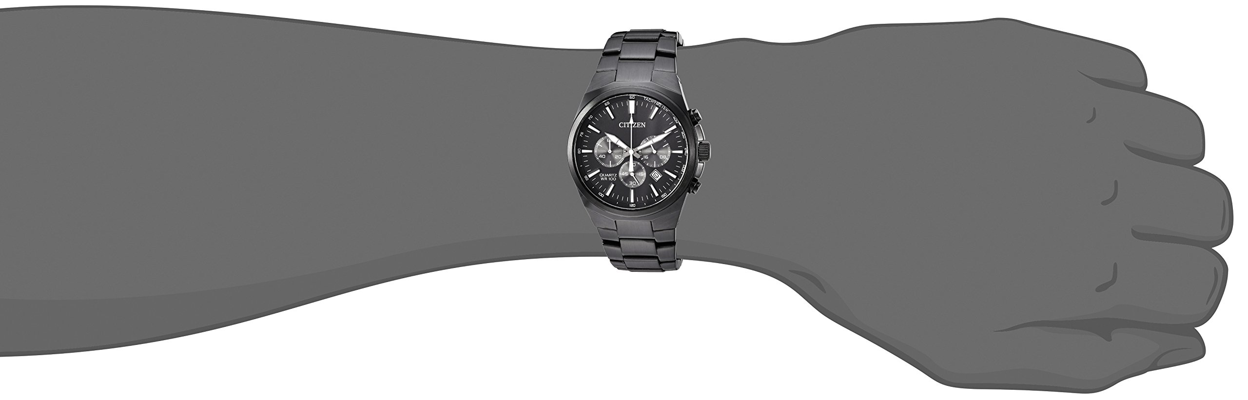 Foto 3 pulgar | Reloj Citizen Quartz Para Hombre An8175-55e De Acero Inoxidable - Venta Internacional.