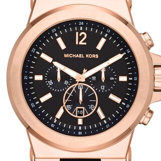 Foto 4 | Reloj Cronógrafo Negro Clásico Michael Kors Mk8184 Para Hombre - Venta Internacional.