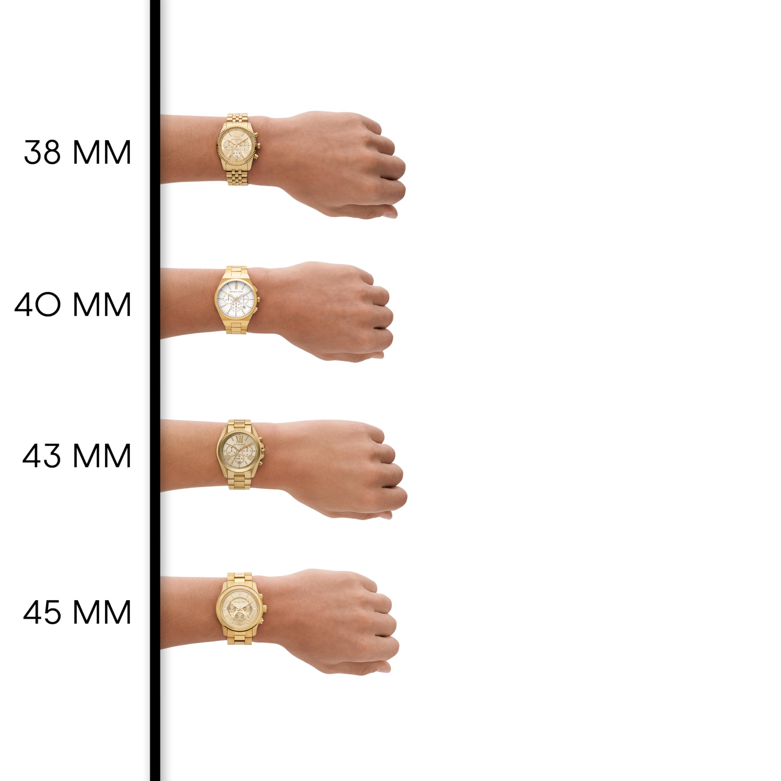 Foto 7 pulgar | Reloj Cronógrafo Negro Clásico Michael Kors Mk8184 Para Hombre - Venta Internacional.