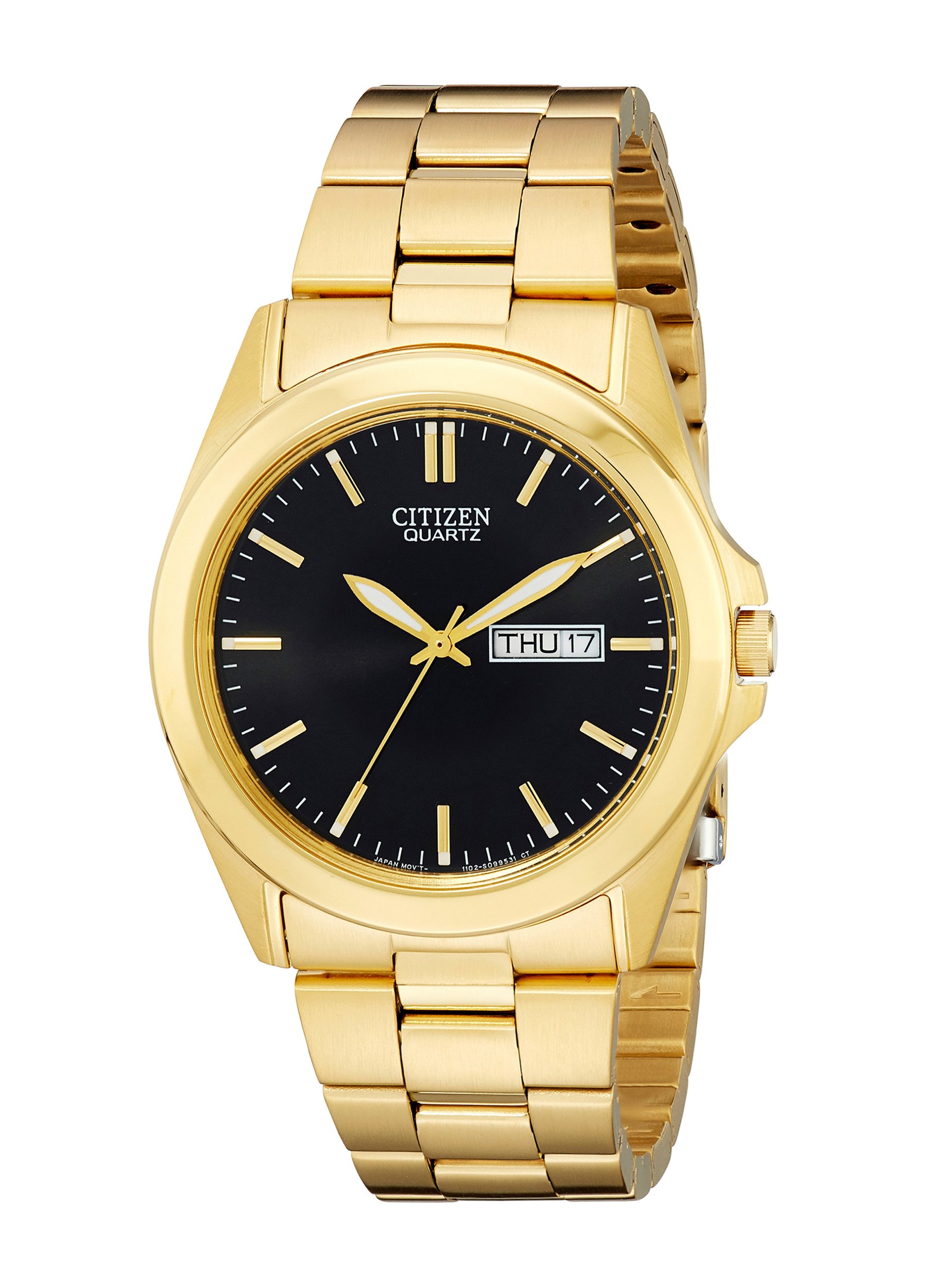 Foto 2 pulgar | Reloj Citizen Quartz Bf0582-51f De Acero Inoxidable Dorado - Venta Internacional.