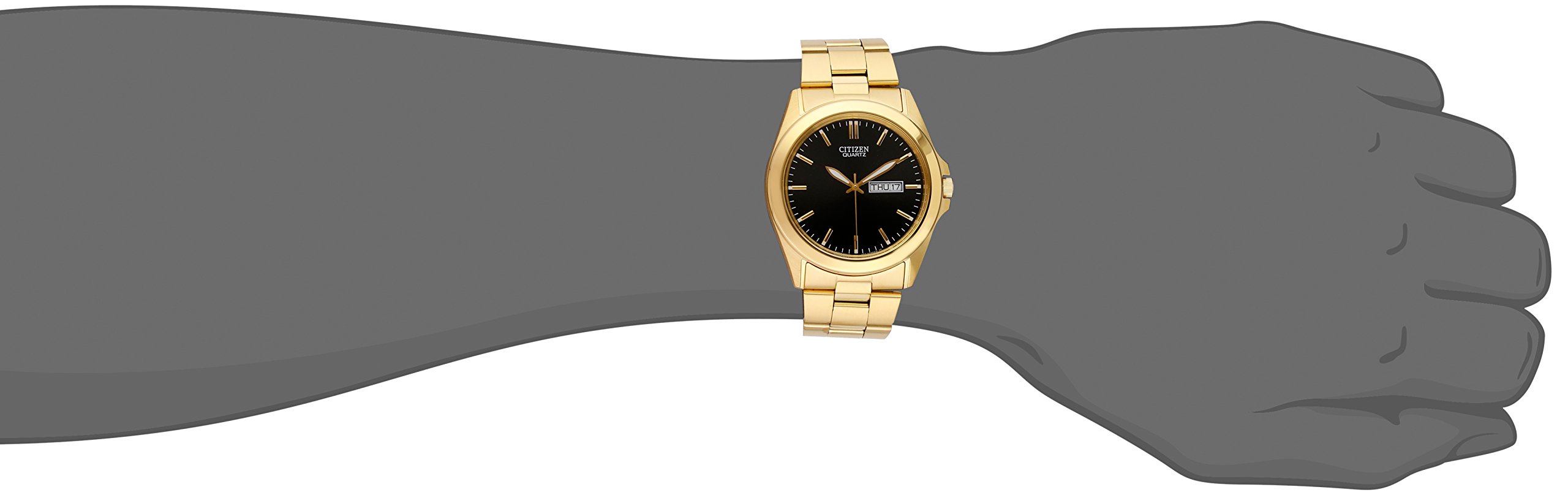 Foto 3 pulgar | Reloj Citizen Quartz Bf0582-51f De Acero Inoxidable Dorado - Venta Internacional.