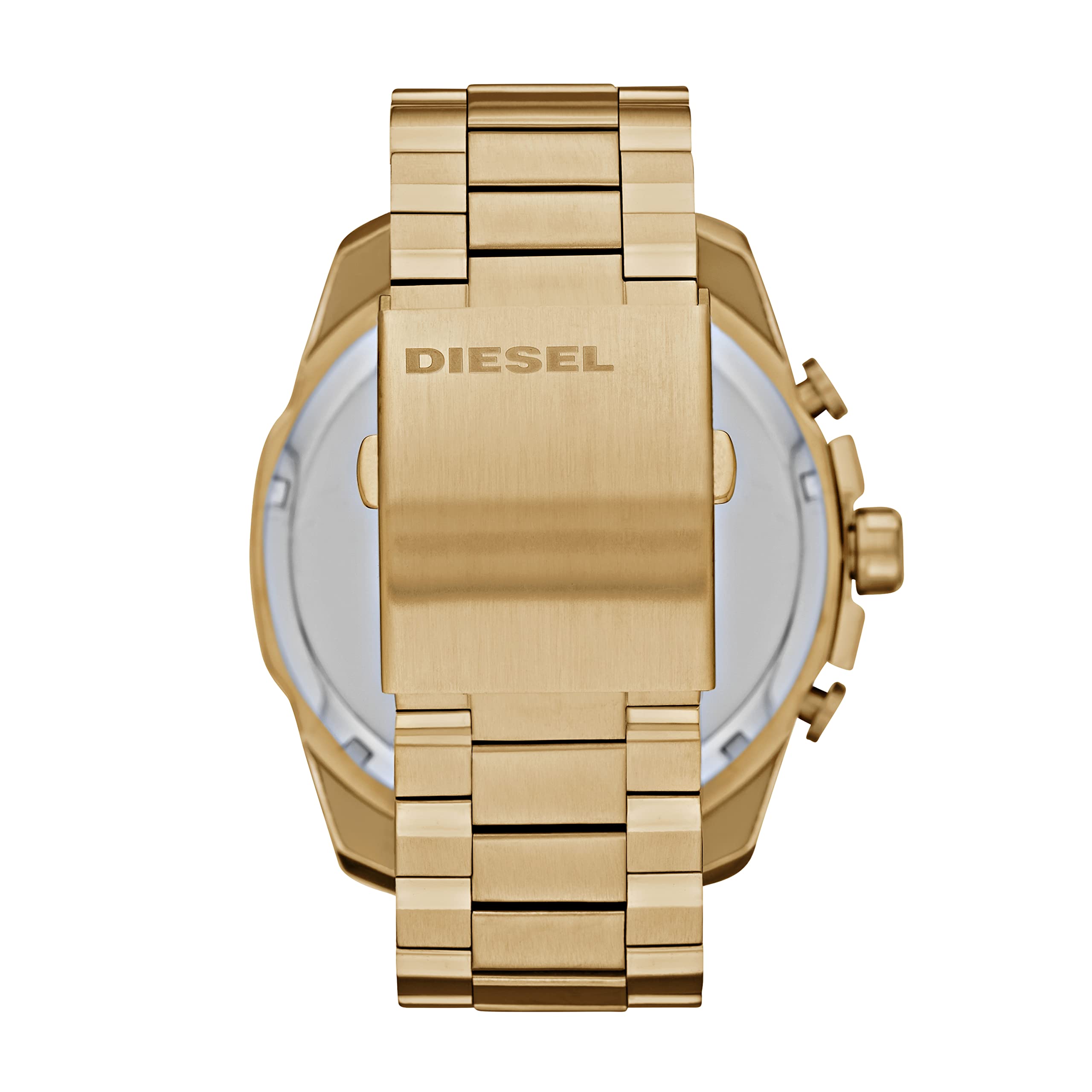 Foto 4 pulgar | Reloj Diesel Mega Chief Dz4360 Dorado De Acero Inoxidable Para Hombre - Venta Internacional.