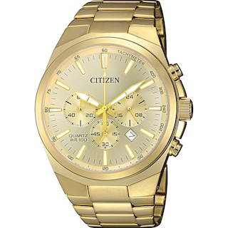 Foto 1 | Reloj Citizen Quartz Para Hombre De Acero Inoxidable Dorado An8172-53p - Venta Internacional.