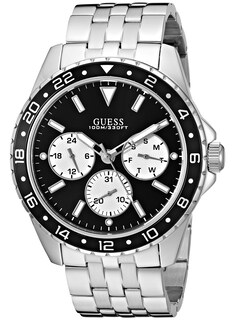 Foto 1 | Reloj Guess U1107g1 De Acero Inoxidable Con Día, Fecha Y 24 Horas - Venta Internacional.