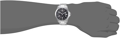 Foto 2 | Reloj Guess U1107g1 De Acero Inoxidable Con Día, Fecha Y 24 Horas - Venta Internacional.