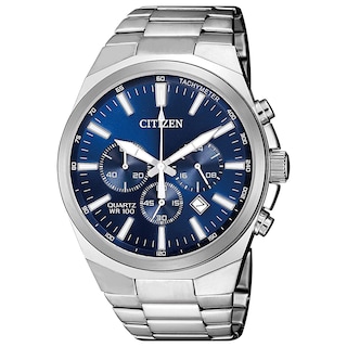 Foto 1 | Reloj Citizen Quartz Para Hombre Con Esfera Azul De Acero Inoxidable - Venta Internacional.