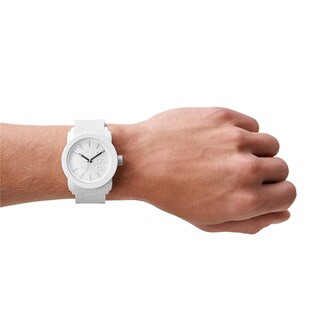 Foto 4 | Reloj Diesel Double Down Dz1436 De Silicona Blanca Para Hombre - Venta Internacional.