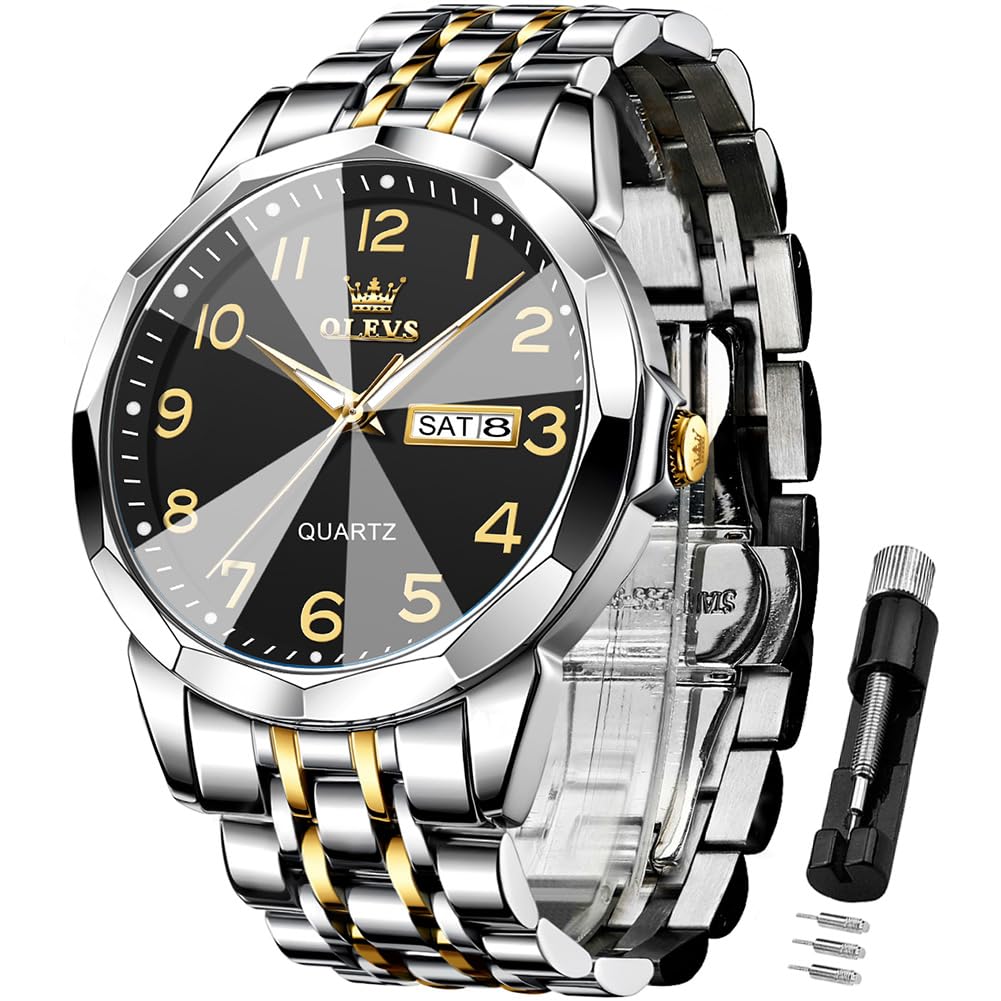 Reloj Olevs Silver Para Hombre, Vestido De Negocios Impermeable - Venta Internacional.