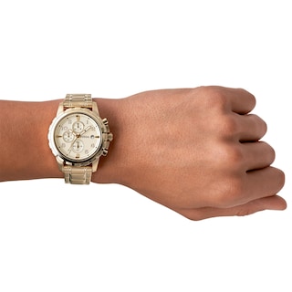 Foto 4 | Reloj Fossil Dean Fs4867ie De Acero Inoxidable Dorado Para Hombre - Venta Internacional.
