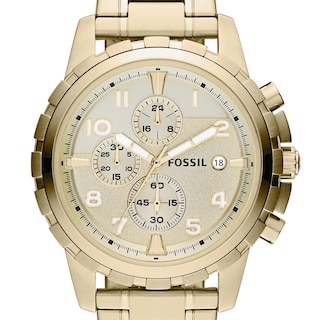 Foto 5 | Reloj Fossil Dean Fs4867ie De Acero Inoxidable Dorado Para Hombre - Venta Internacional.