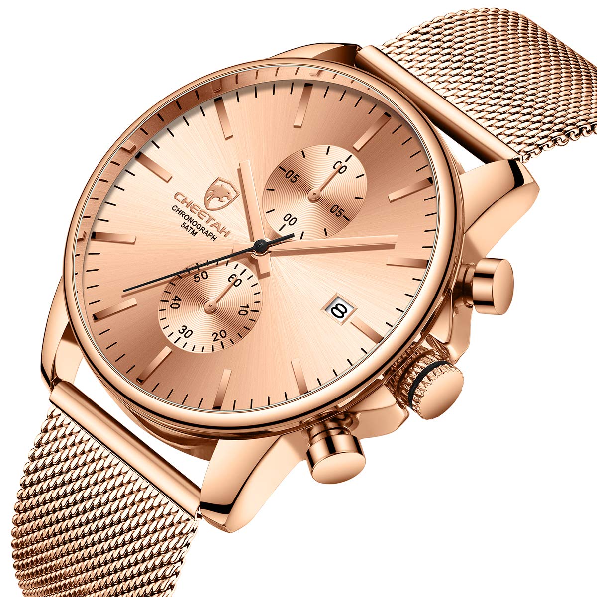 Foto 3 pulgar | Reloj Golden Hour Fashion Sleek Minimalist Para Hombre - Venta Internacional.