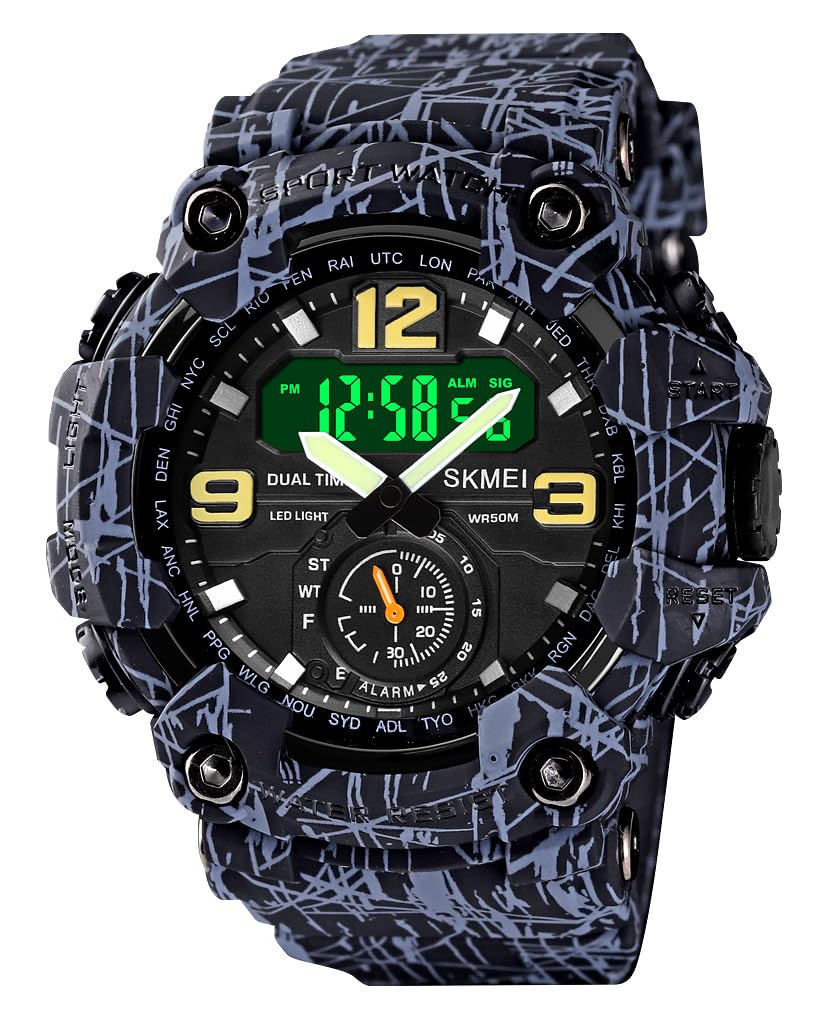 Reloj Gosasa S-shock Sports Led Impermeable Para Hombre - Venta Internacional.