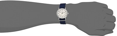 Foto 5 | Reloj Timex Weekender 40 Mm Para Hombre, Caja Plateada, Correa Azul - Venta Internacional.