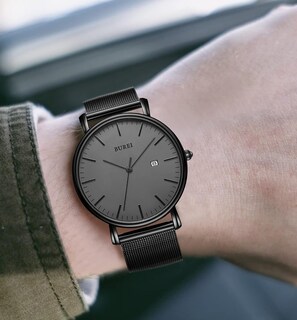 Foto 5 | Reloj De Pulsera Burei Fashion Minimalista Impermeable Para Hombre - Venta Internacional.